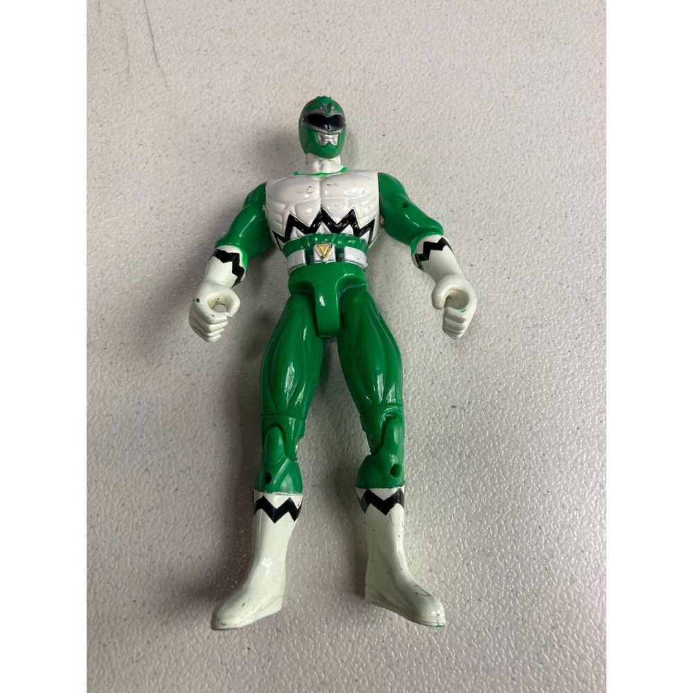1998 Bandai Green Power Ranger Collector Action Figure Vintage Mighty Morphine